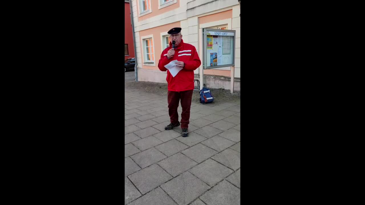 Loitz: Rede von Burkhard 12-03-2022