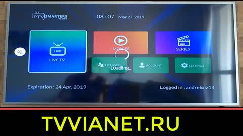 Smart IPTV e IPTV smarters na Samsung TIZER