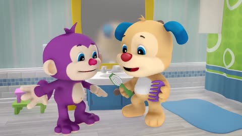 Laugh & Learn™ Getting Ready Each Day with Puppy & Monkey