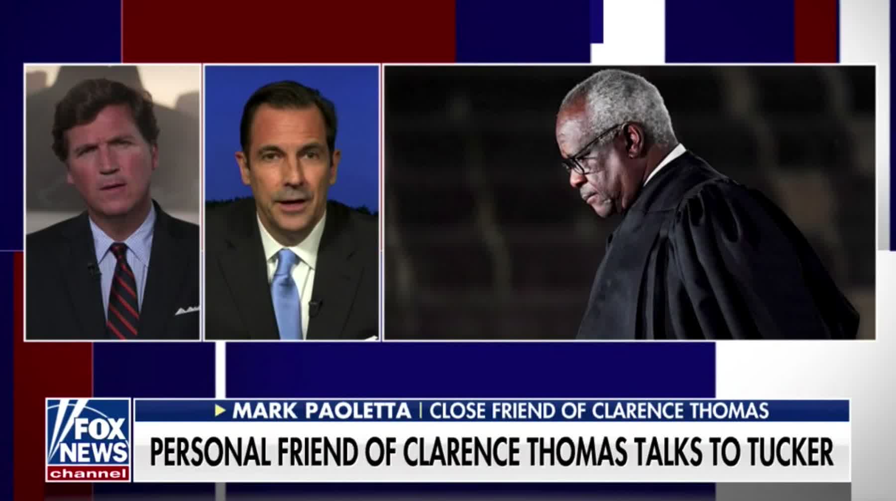 Mark Paoletta, a friend of Justice Clarence Thomas, says "The left is racist..."