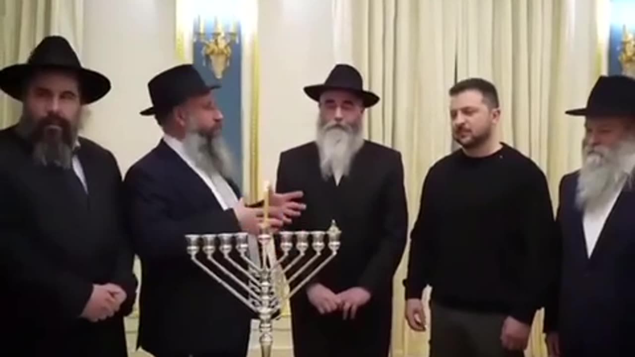 Bolshevik JEWkraine , dog of the chabad, JEWlensky meets his masters