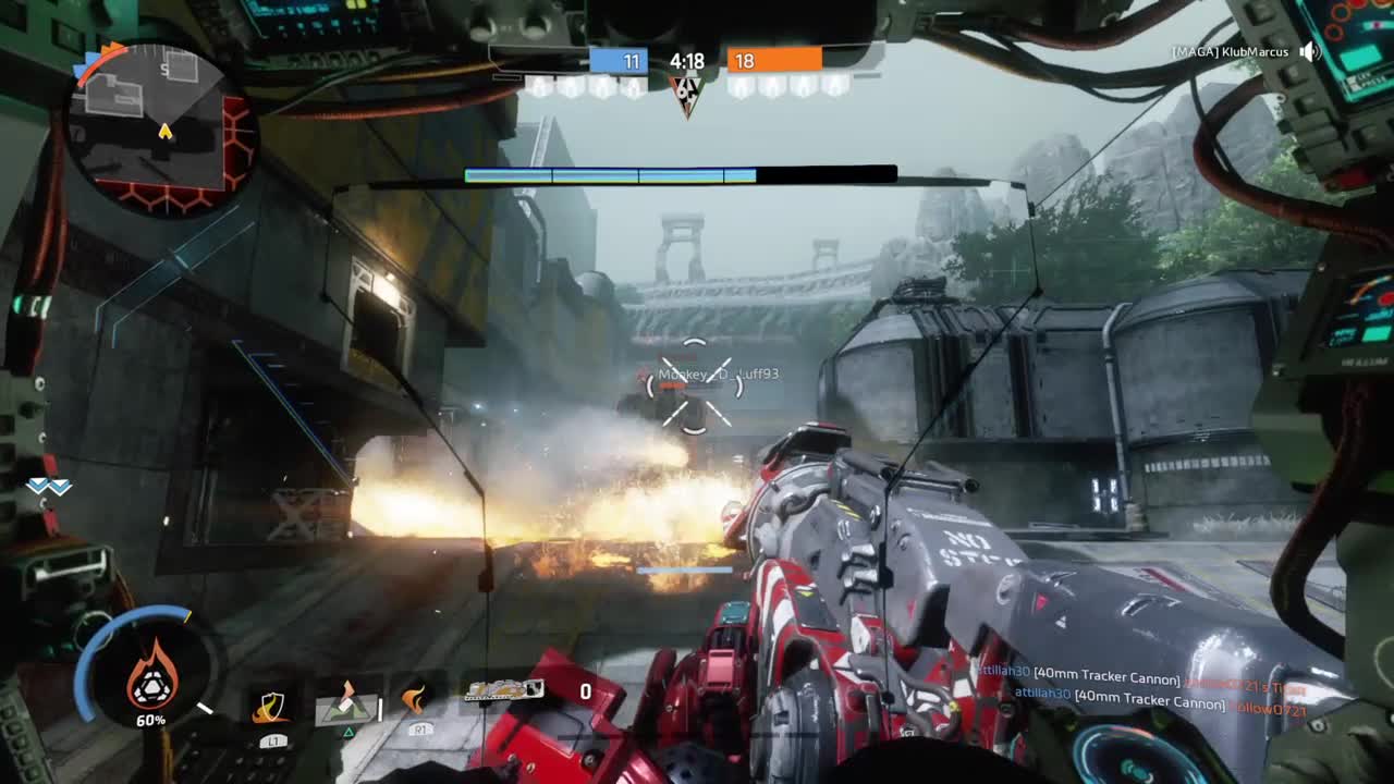 MAGA Titanfall 2 Nitro Scorch VS Yellow Scorch, Spectacular Single Combat And Termination!