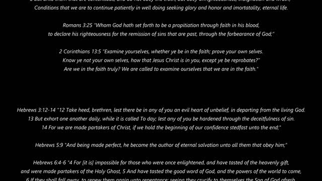 Once Saved Always Saved Refuted with Scripture