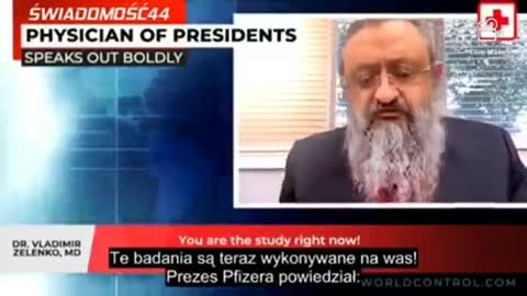 LEKARZ PREZYDENTÓW RYZYKUJE WŁASNYM ŻYCIEM UJAWNIAJĄC PRAWDĘ O TZW. SZCZEPIONKACH PRZECIW COVID19