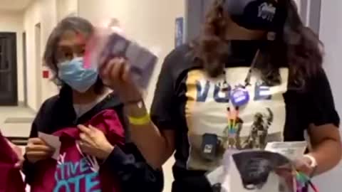 I'd say ladies that offering gifts for votes is illegal.