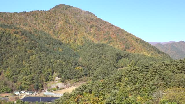 mountain scenery of Korea