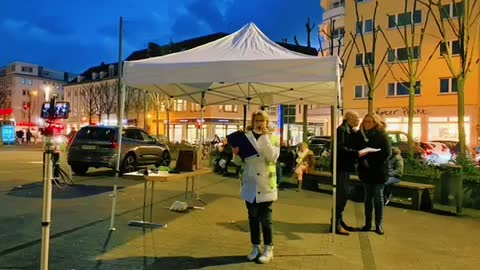 Demo in Karlsruhe