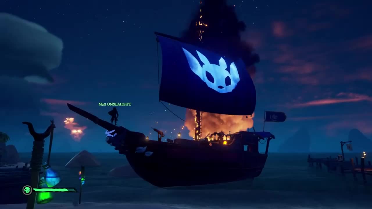 Flaming Jack Sea of Thieves