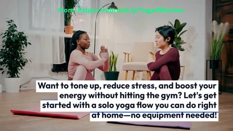Yoga Flow to Do at Home Alone: No Equipment Needed