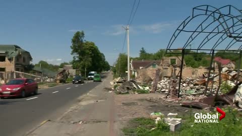 Volunteers on dangerous and tedious task of cleaning up mines across Ukraine