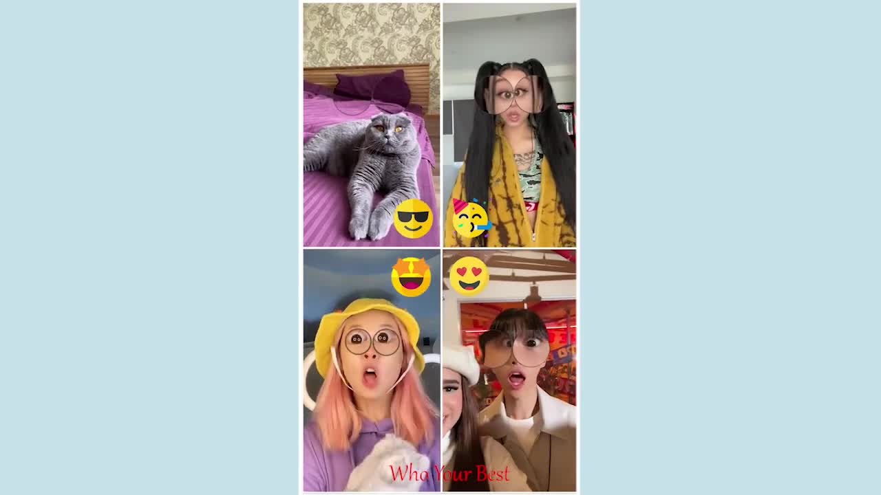 Best of Who Your Best 😋 Pinned Your Comment 📌 tik tok meme reaction 🤩#shorts #reaction #ytshorts #2