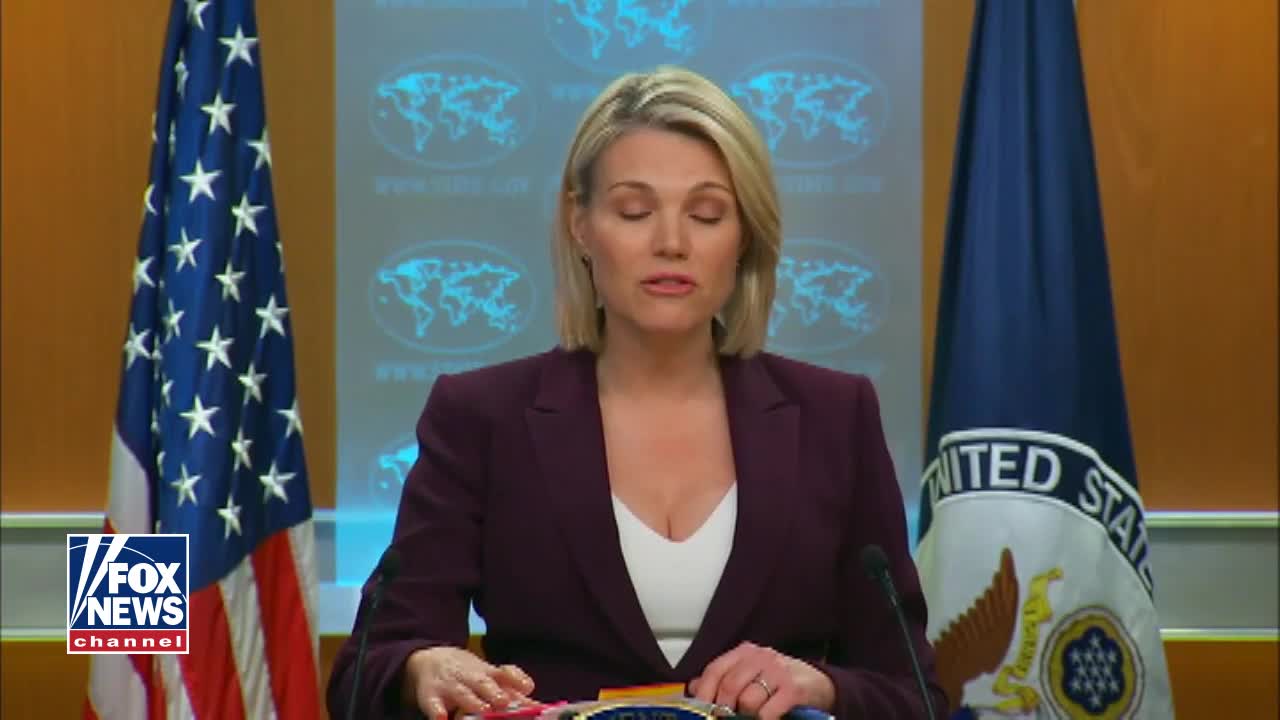 Nauert: You're Asking Me Should We Apologize For Our Government All Around The World