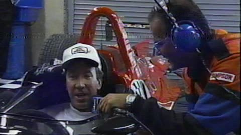 May 29, 1994 - Lyn St. James & Comedian Tim Allen Before the Indianapolis 500