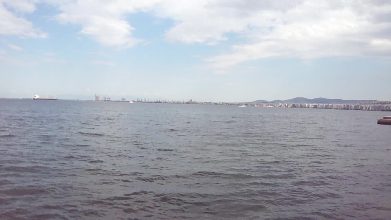 Small boats in Thermaikos, Thessaloniki