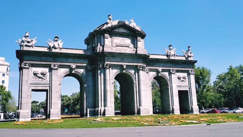 One of Madrid's most famous Attraction Puerta de Alcala