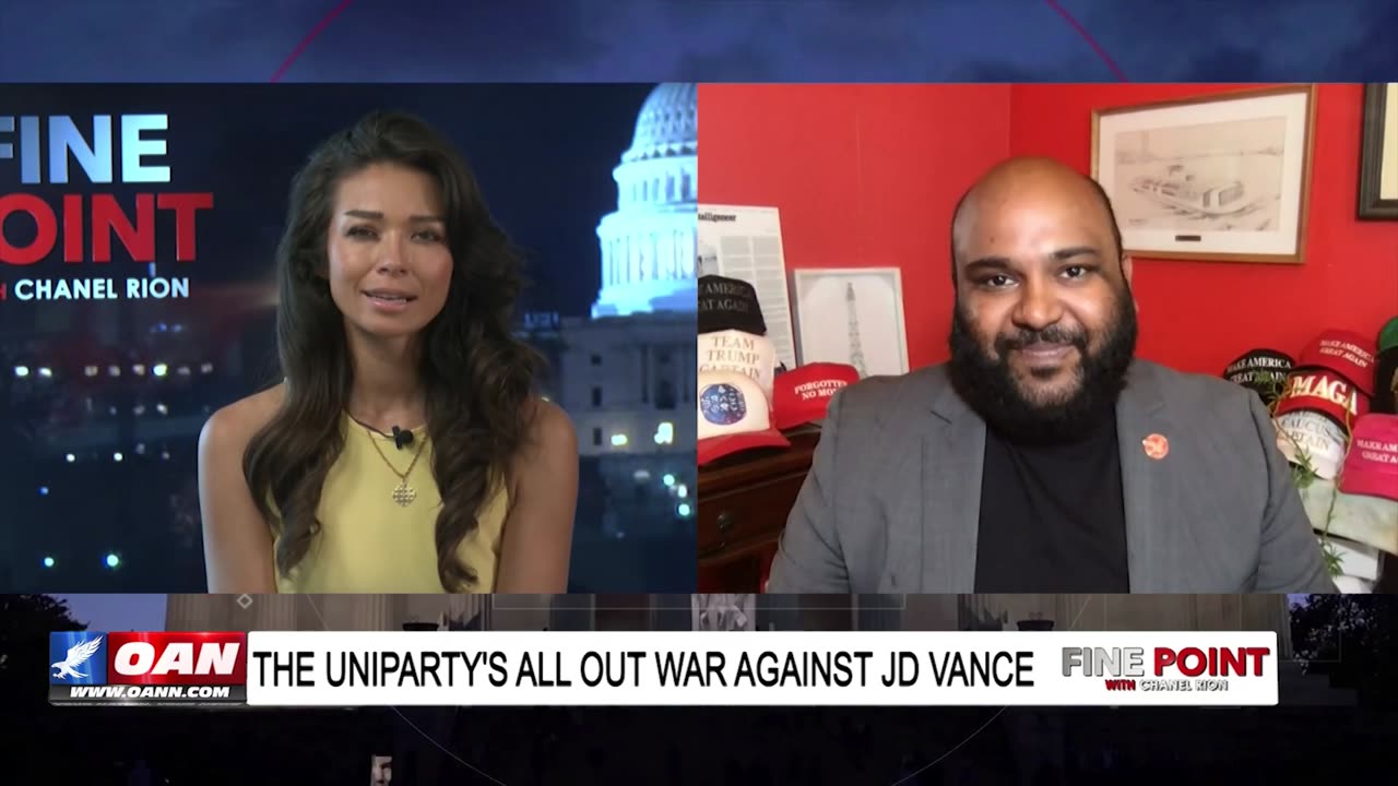 Fine Point - The Uniparty’s All Out War Against JD Vance - With Vish Burra