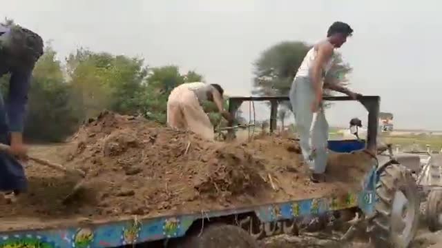 Saving our tractor from tbe must watch new funny videofunny clip songs pk 454 on 7