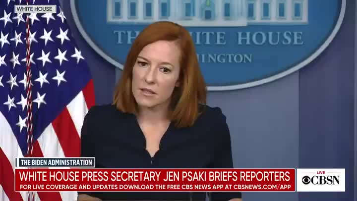 Psaki refusing to disclose # of breakthrough COVID cases at White House among vaccinated staffers.