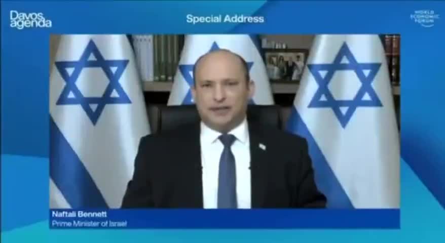 Israel Prime Minister Naftali Bennett Lying his Ass off explaining the High Rates of Covid