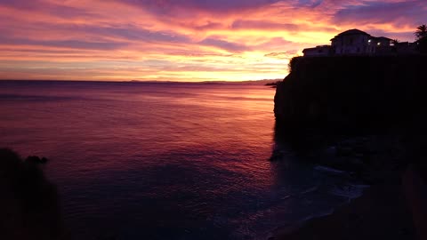 Waves Of The Sea Kissing The Shore