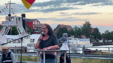 Wolgast - Ein weiterer Redebeitrag am offenen Mikrofon 05-07-2022