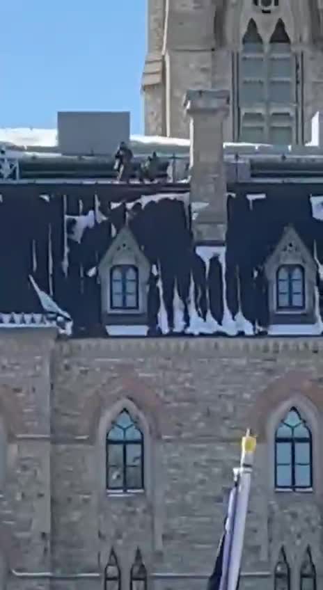 Canada - The government is posting snipers on the rooftops