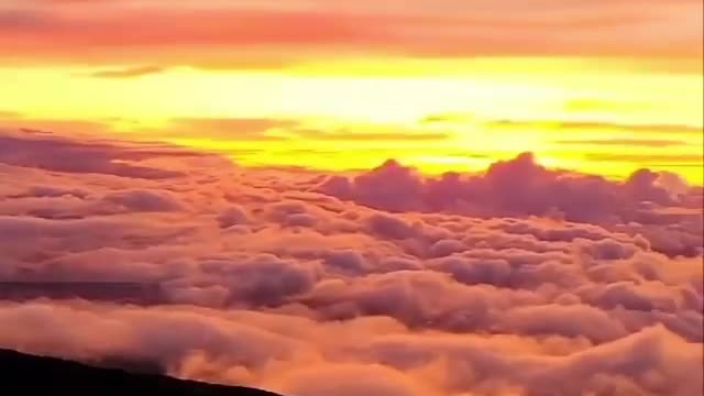 Gorgeous Maui Sunset at Haleakala