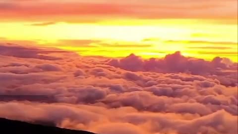 Gorgeous Maui Sunset at Haleakala