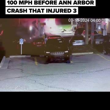 #Michigan - Porsche going nearly 100 mph before Ann Arbor crash that injured 3