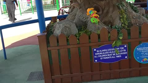 The talking tree in Turkey's largest amusement park