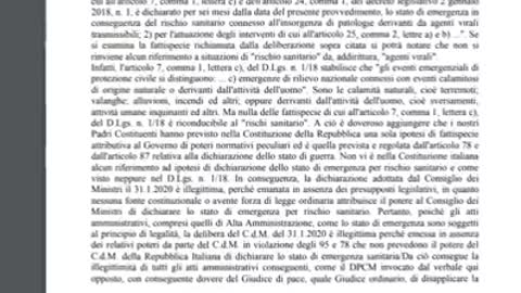 Sentenze vinte -> DPCM incostituzionali!