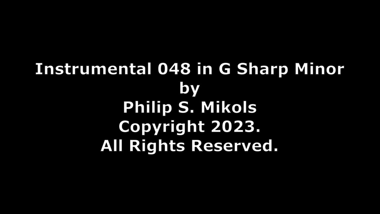 Instrumental 048 in G# Minor