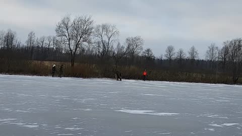 Rescuing Moose on Ice