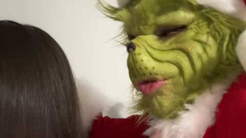 Grinch's Kiss Gets Refused