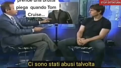 Tom Cruise durante un intervista denunci l'autismo da vaccino