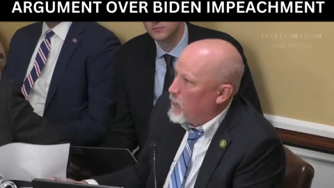 "ANYBODY WITH EYES!" - Chip Roy Shuts Down Ridiculous Dem Argument Over Biden Impeachment