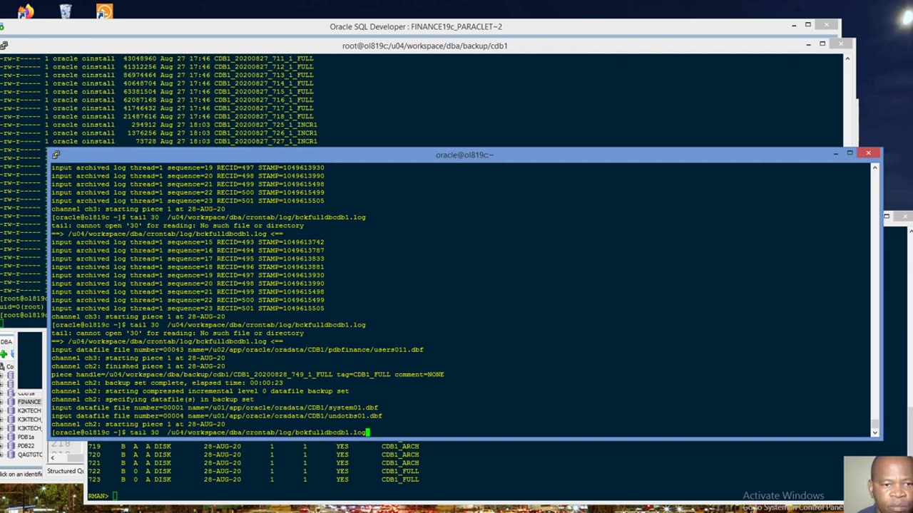 Making Step by Step Disaster Recovery Plan in Oracle Database