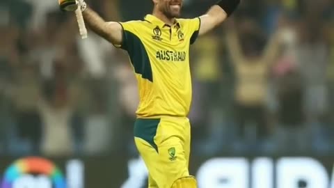 Maxwell 201* runs innings #cricket