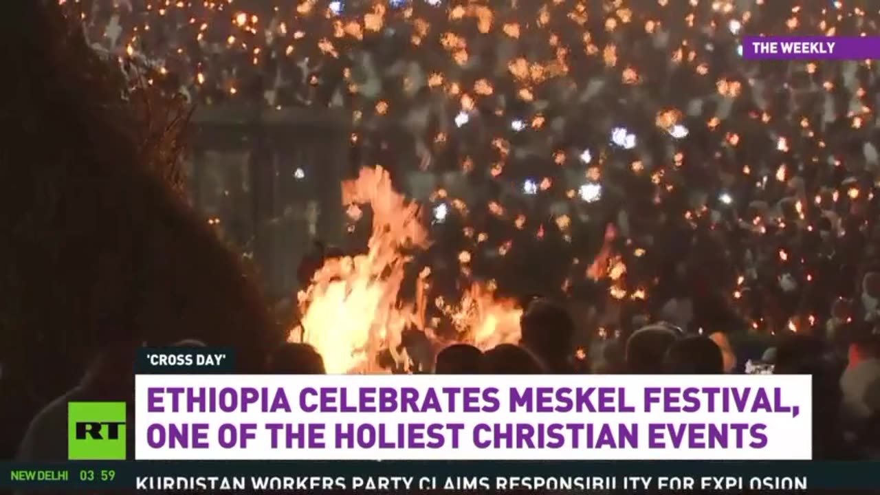 Ethiopia celebrated local Christian holiday