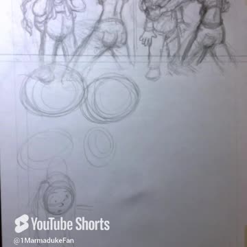 POV You Bump Your Head on the Camera While Drawing