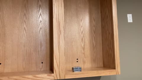 Upper cabinets all hung