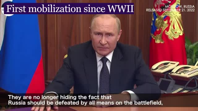 Putin warns US, NATO: Russia not ruling out all means in Ukraine, including nuk weapons