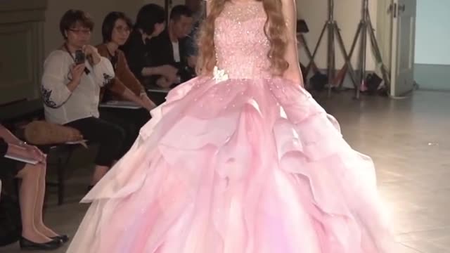 princess dress catwalk