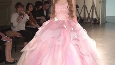 princess dress catwalk