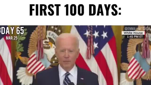 Joe Biden first 100 days