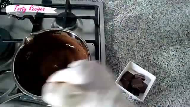 Chocolate pudding! Practical and delicious recipe!