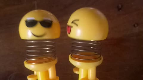 two cute faces
