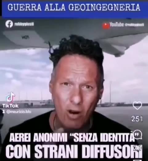 Aerei anonimi "senza identità "