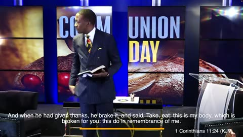 Communion Sunday - with H.E. Ambassador Uebert Angel