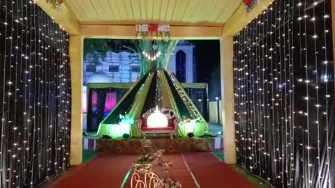 Indian wedding decoration